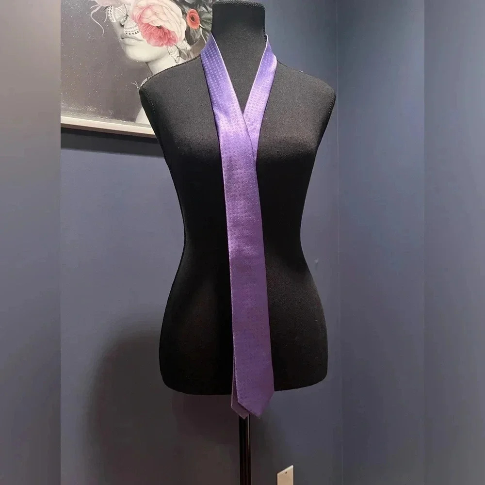 Men’s tie set of 2 purple. NWOT